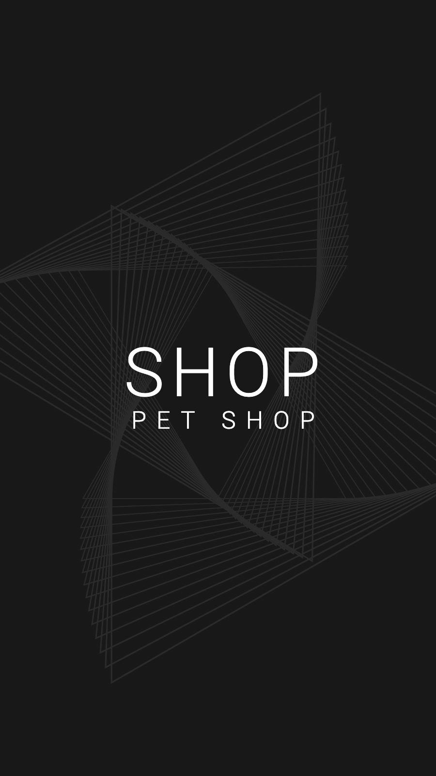 Simple Style Black Background Shop Text Instagram Highlight