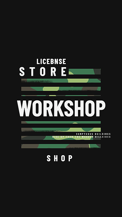 Fashion Camouflage Pattern Text Workshop Instagram Highlight