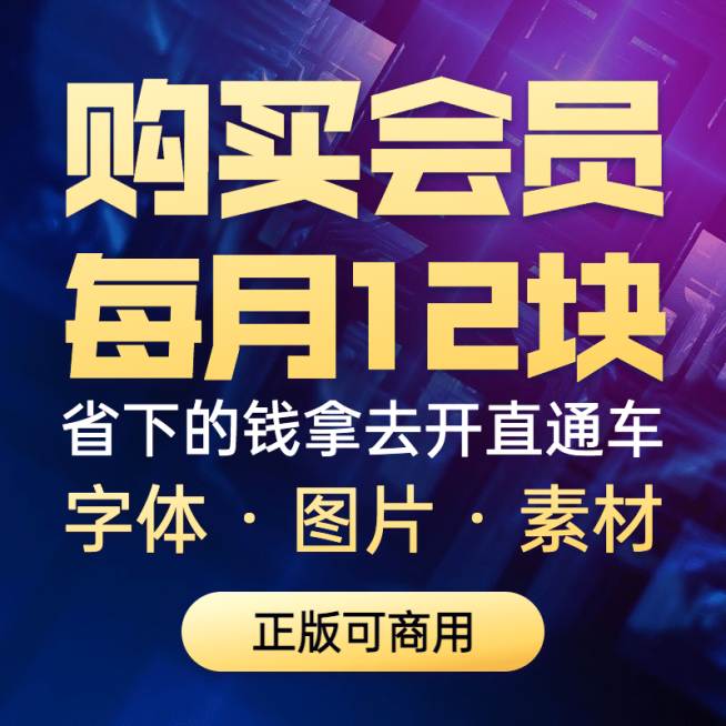 虚拟服务会员售卖直通车主图预览效果