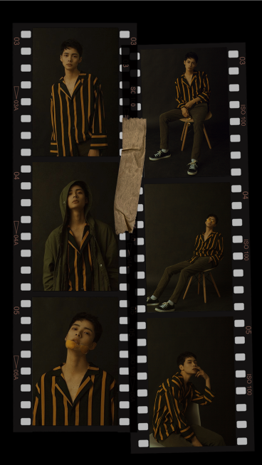 胶片相框形象展示预览效果