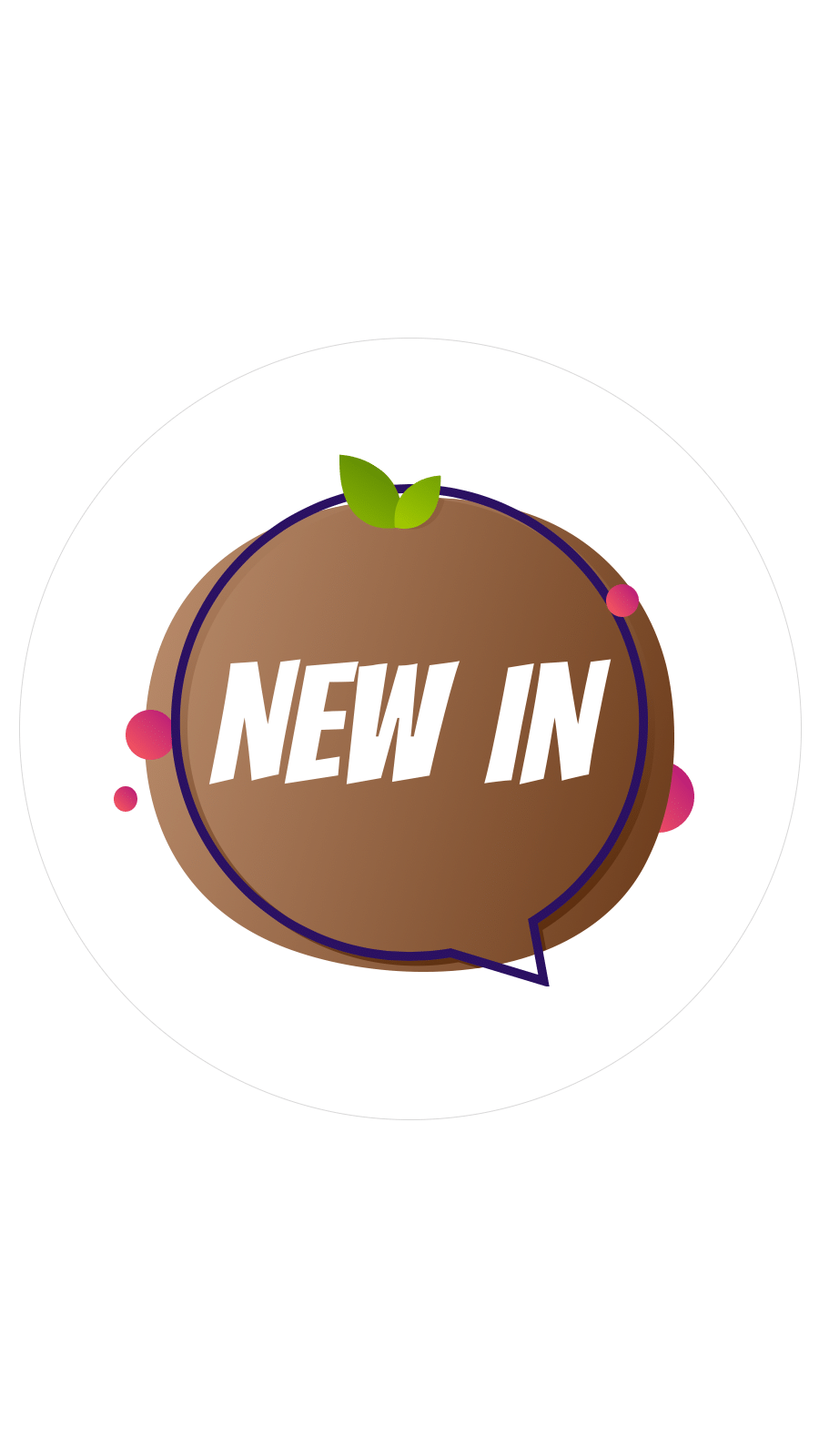 White Background Special Frame Kiwifruit Simple Text Simple Fashion Style Instagram Highlight