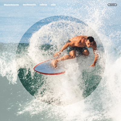 Simple Fashion Surfing Man Personal Show Instagram Post