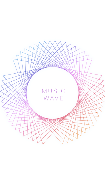 Creative Colorful Shape Music Festival Theme Illustration Instagram Highlight预览效果