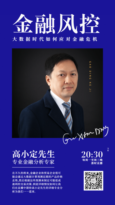 金融风控手机海报预览效果