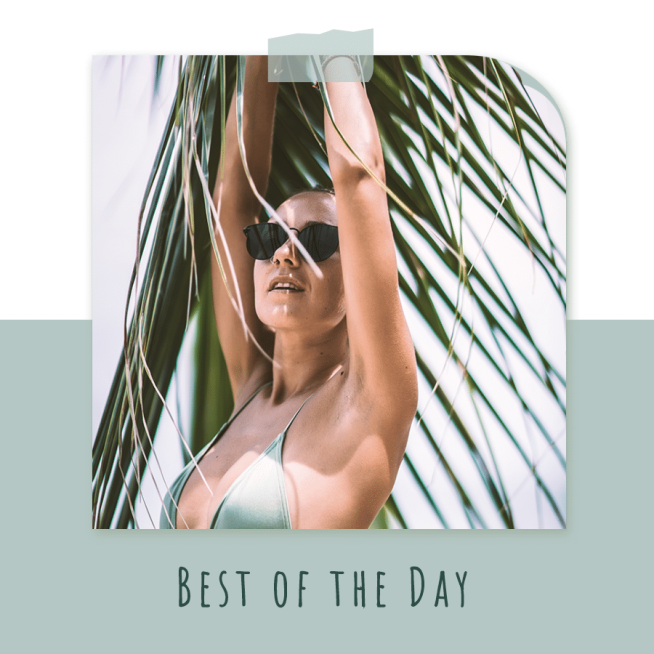 Woman Summer Photo Fashion Simple Style Poster Instagram Post预览效果