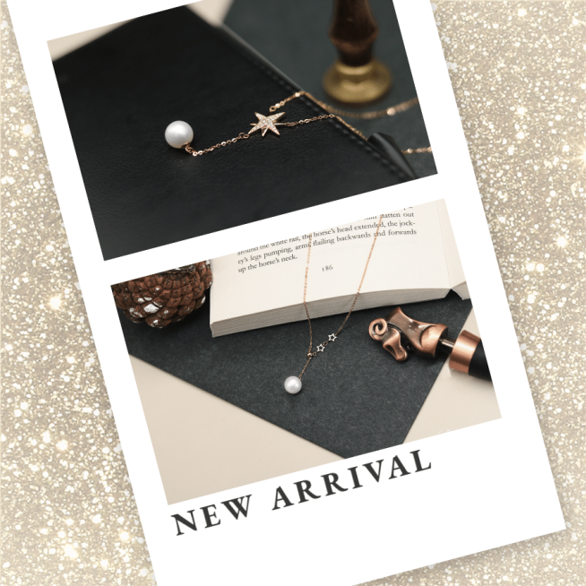 Luxury Necklace New Arrival Instagram Post预览效果