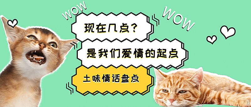 可爱萌宠宠物店/土味情话/公众号首图