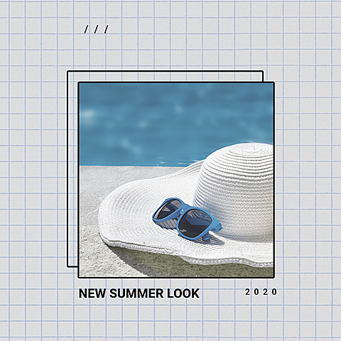 Simple Fresh Summer Hat New Arrival Instagram Post