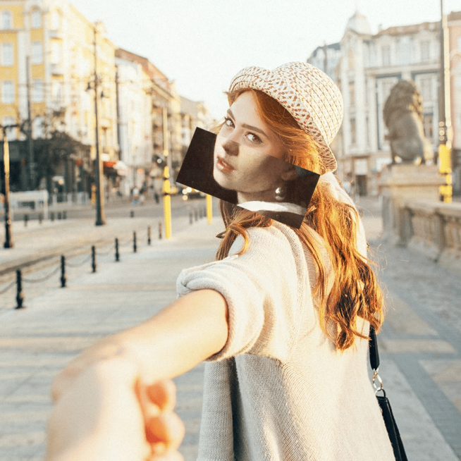 Minimalist Creative Woman Personal Display Instagram Post预览效果