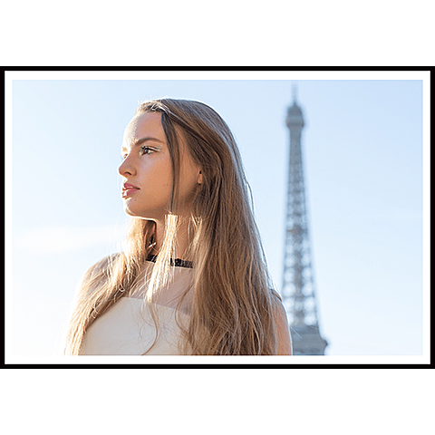 Woman Photo Travel Record Fashion Simple Style Poster Instagram Post