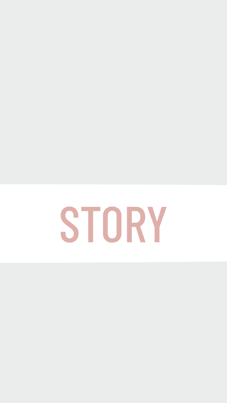 Simple White Rectangle Frame Simple Text Story Instagram Highlight