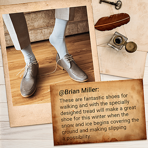 Retro Men's Shoes Sales Feedback Instagram Post
