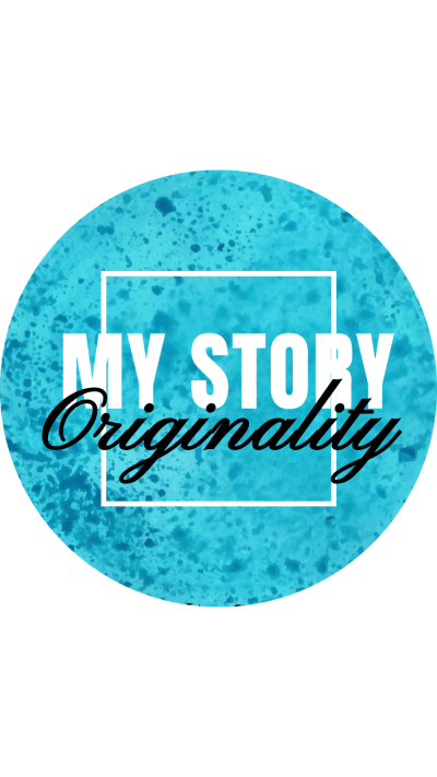 White Background Blue Circle Simple Text Simple Fashion Style Instagram Highlight