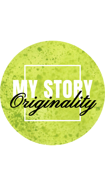 White Background Matcha Green Circle Text Fashion Simple Style Instagram Highlight预览效果