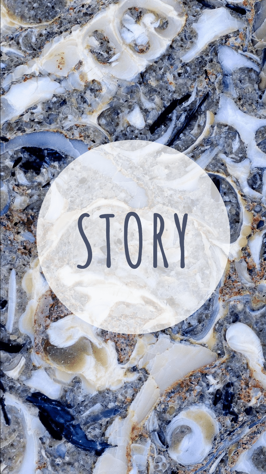 Colorful Marble Texture Simple Text Story Instagram Highlight