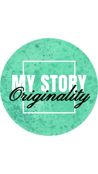 White Background Cyan Circle Text Fashion Simple Style Instagram Highlight