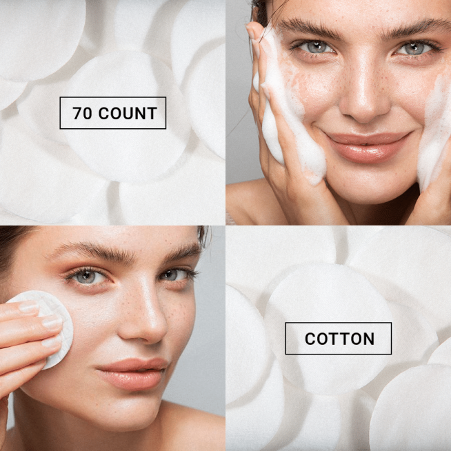 Beauty Cosmetics Makeup Cotton Ecommerce Product Image预览效果