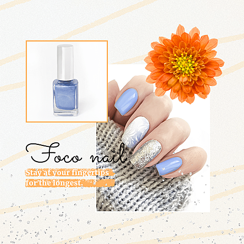 Fresh Style Nail Polish Display Introduction Instagram Post