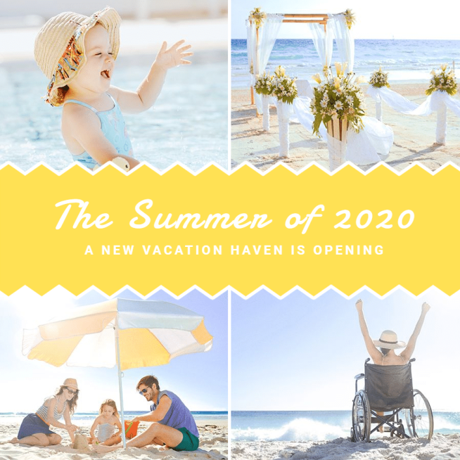 Simple Fresh Summer Holiday Record Instagram Post预览效果