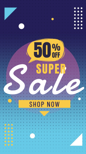 Fashion Dots Background Discount Sale Illustration Instagram Highlight预览效果
