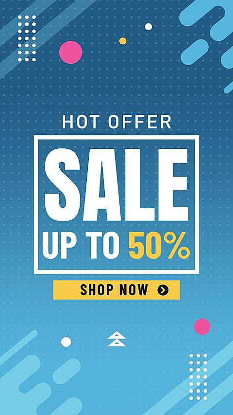 Geometry Frame Discount Sale Instagram Highlight