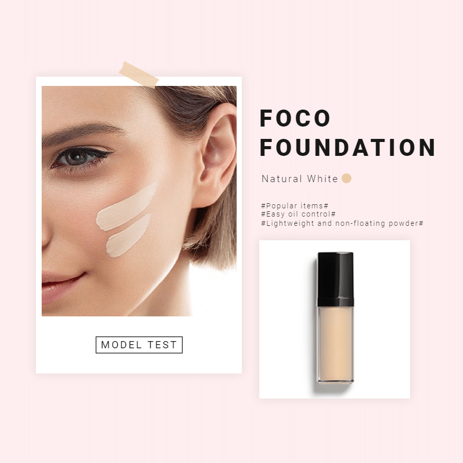 Simple Commercial Foundation Display Introduction Instagram Post预览效果