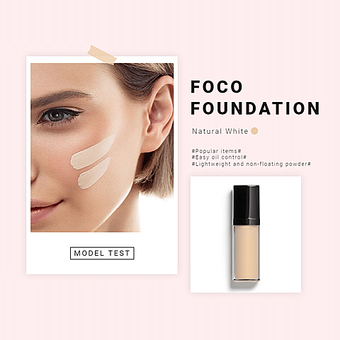 Simple Commercial Foundation Display Introduction Instagram Post