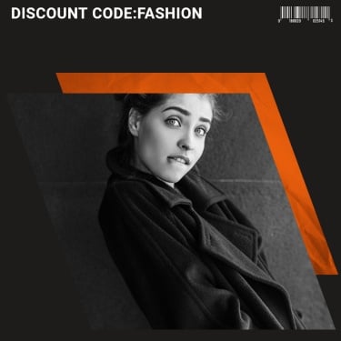 Simple Fashion Women's Wear Discount Instagram Post