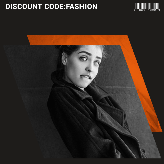 Simple Fashion Women's Wear Discount Instagram Post预览效果