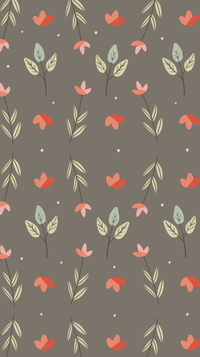 Fresh Hand Painted Flowers Pattern Instagram Highlight
