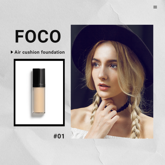 Woman Photo Cosmetics Promotion Fashion Simple Style Poster Instagram Post预览效果