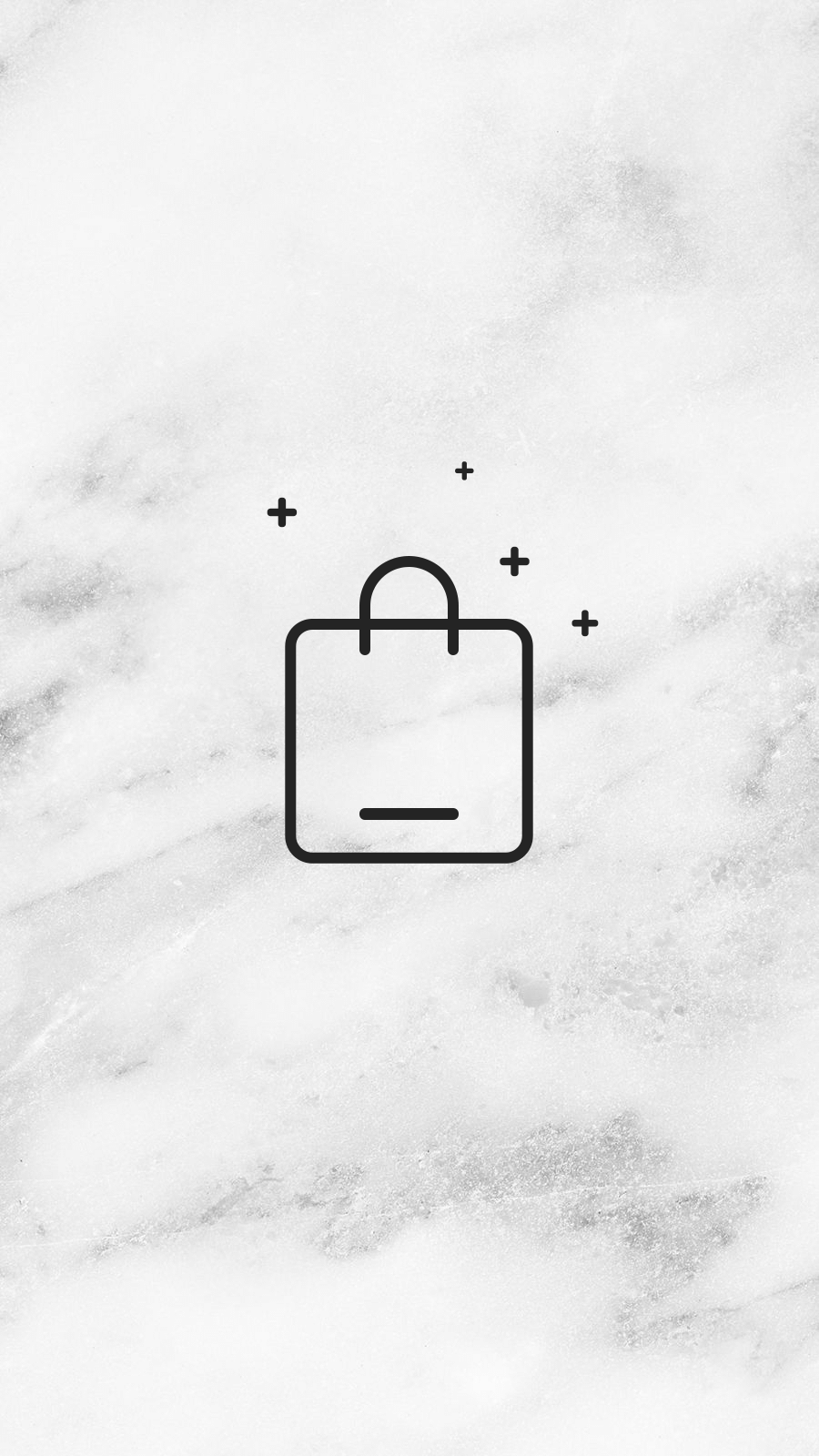 Marble Background Shop Bag Fashion Simple Style Instagram Highlight