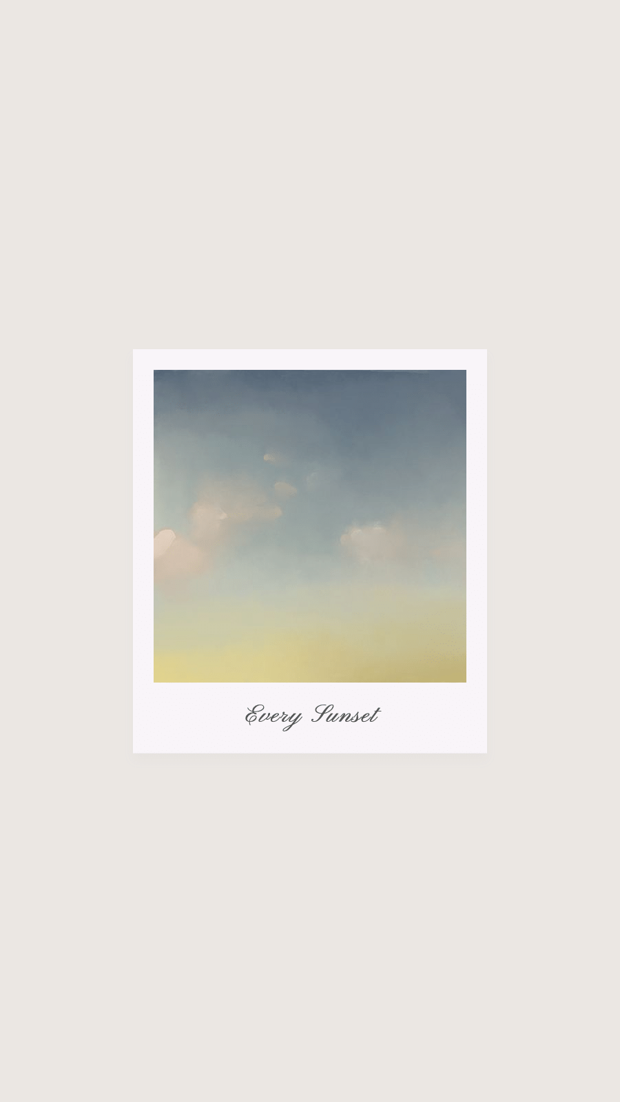 Gray White Background Sky Picture Fashion Simple Style Instagram Highlight