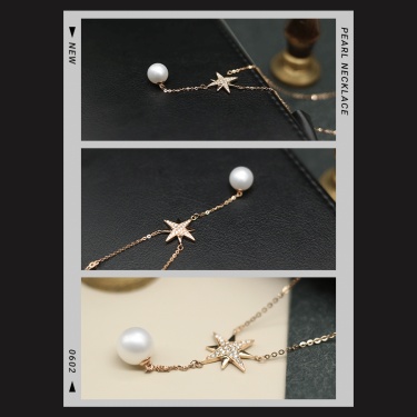 Literary Female Necklace New Arrival Display Instagram Post