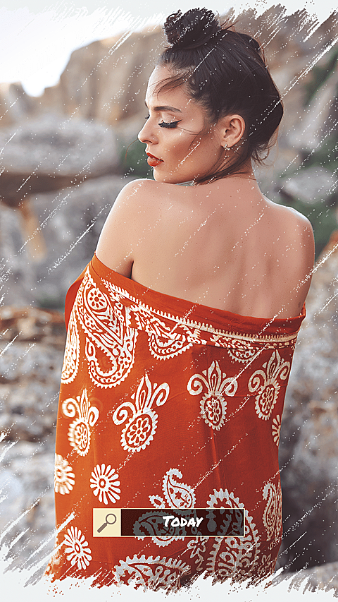 Female Photo Life Sharing Simple Art Simple Fashion Style Poster Instagram Story