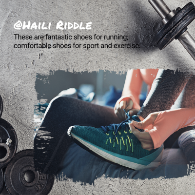 Fashion Sport Shoes After-Sale Feedback Display Ecommerce Product Image