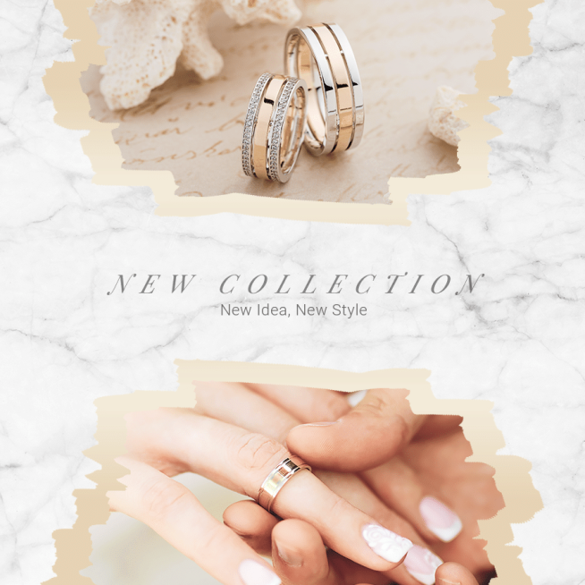Literary Ring New Arrival Display Instagram Post预览效果