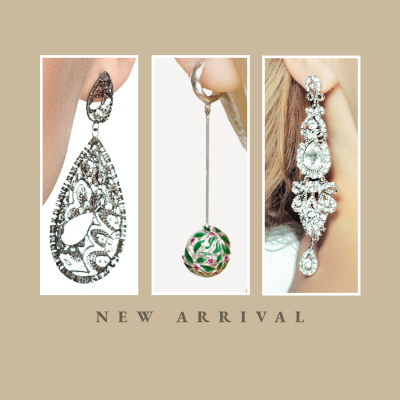 Luxury Earring New Arrival Display Instagram Post