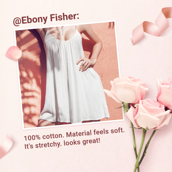 Pink Background Female Clothing Photo Promotion Simple Fashion Style Poster Instagram Post预览效果