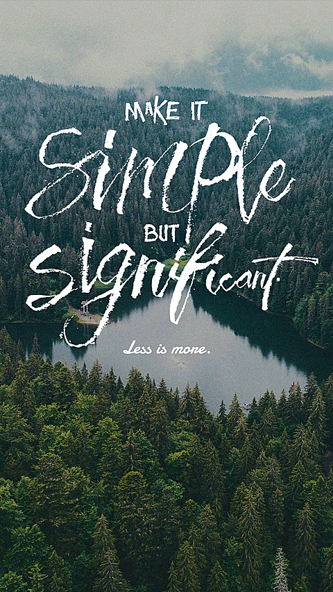 Simple Literary Forest Text Quotes Instagram Story