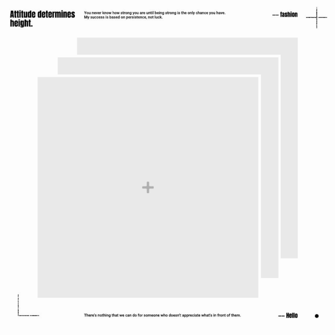Multiple Picture Puzzle Fashion Simple Style Poster Instagram Post预览效果