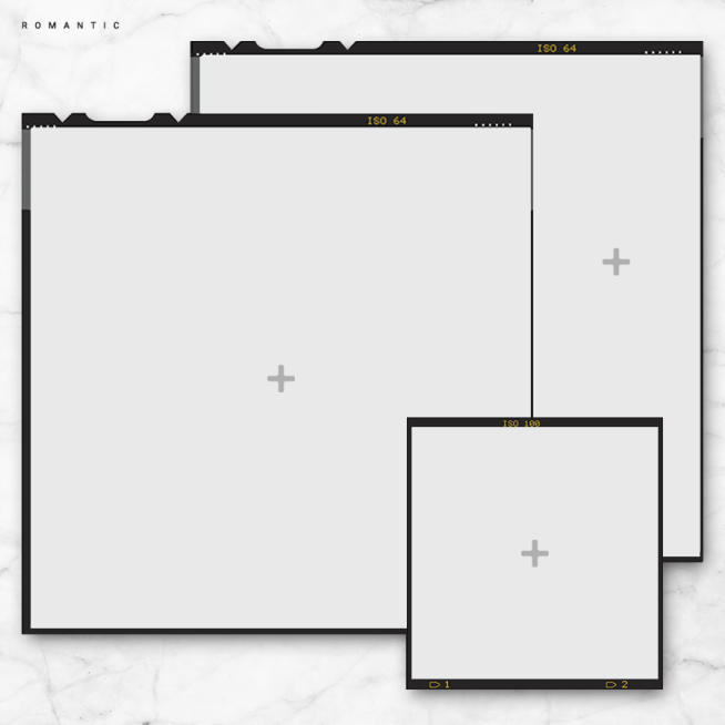 Minimalist Square Frame Picture Puzzle Instagram Post预览效果