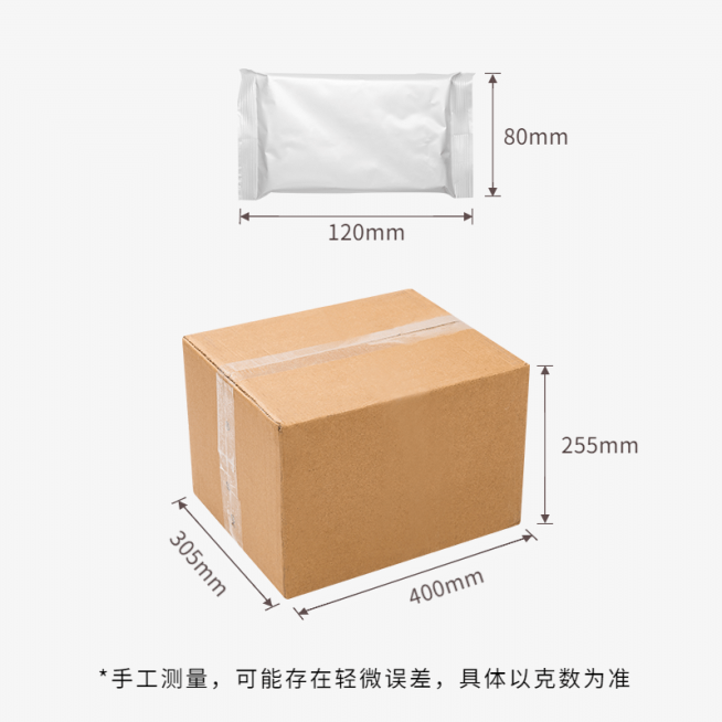 食品尺寸包装介绍主图预览效果