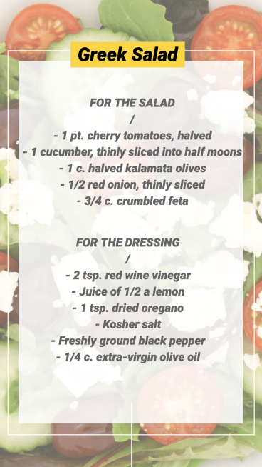Vegetable Background Delicious Food Share New Menu Promotion Style Poster Instagram Story预览效果