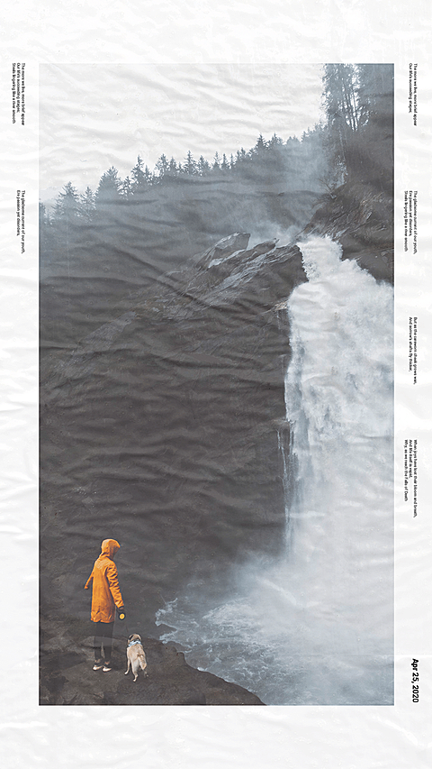 Literary Natural Travel Record Instagram Story
