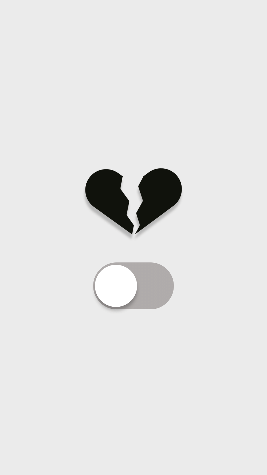 Simple Hand Painted Heart Broken Switch Illustration Instagram Highlight