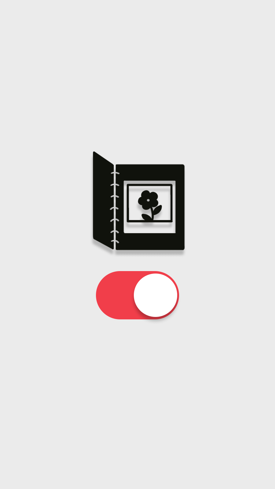 Simple Hand Painted Notebook Button Illustration Instagram Highlight