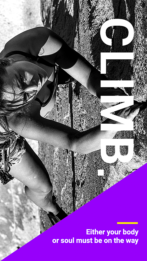 Simple Fashion Climb Woman Lifestyle Display Instagram Story