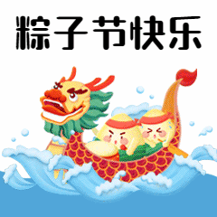 端午节祝福赛龙舟动态表情包预览效果
