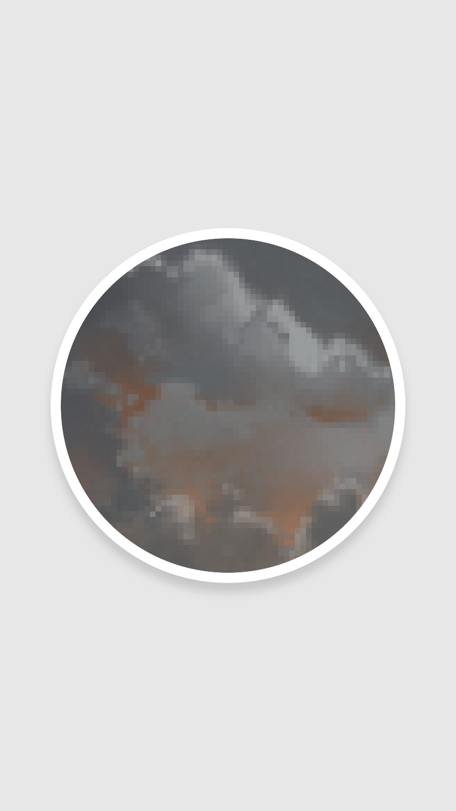 Simple Cloud Scene Pixel Art Instagram Highlight